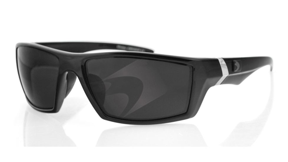 Bobster Whiskey Ballistics Sunglasses, Shiny BlackFrame, Polarized EWHI001P