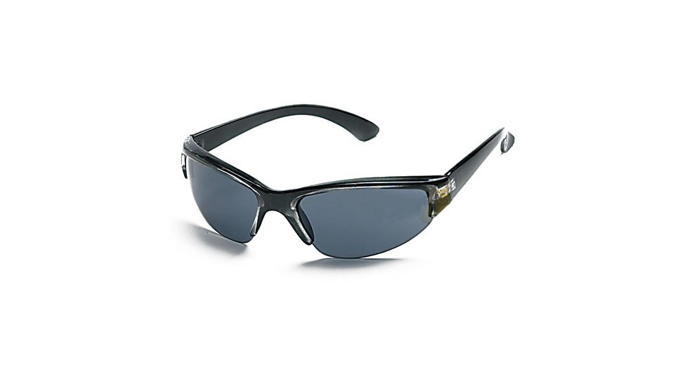 Body Specs Tubes Sunglasses w/ Matte Black Frame and Smoke Lenses