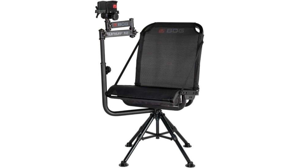 BOG Deathgrip 360 Chair Hunting Rest, Black, 1134447