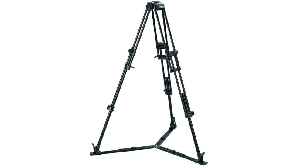 Bogen Manfrotto 75mm Bowl 2-stage Black Lightweight Aluminum Video Tripod 525MVB