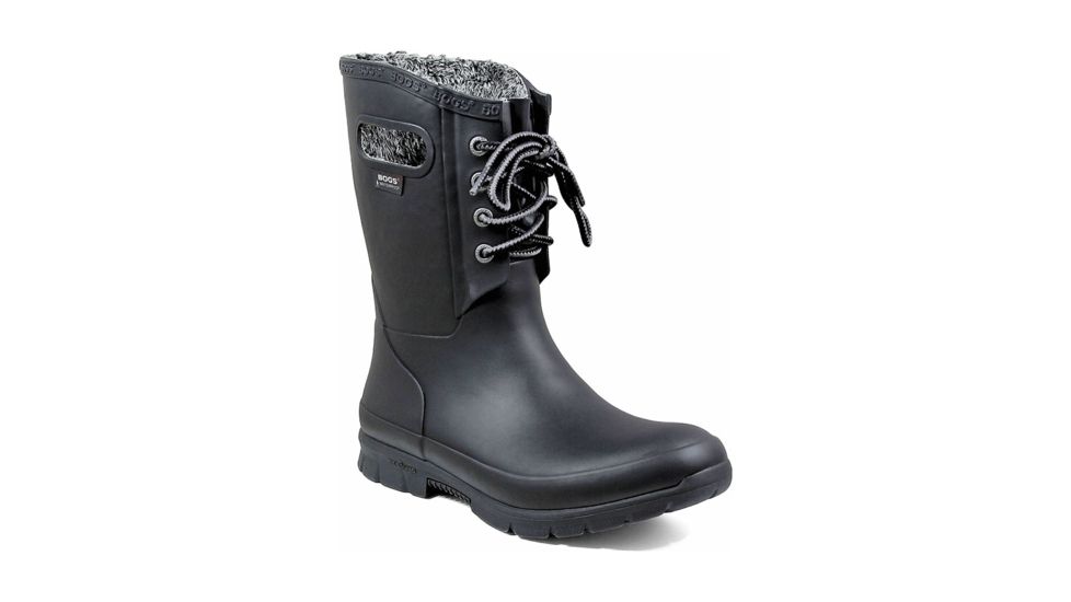 Bogs Amanda Plush Insulated Boots - Womens, Black, Medium, 11, 72103-001-M11