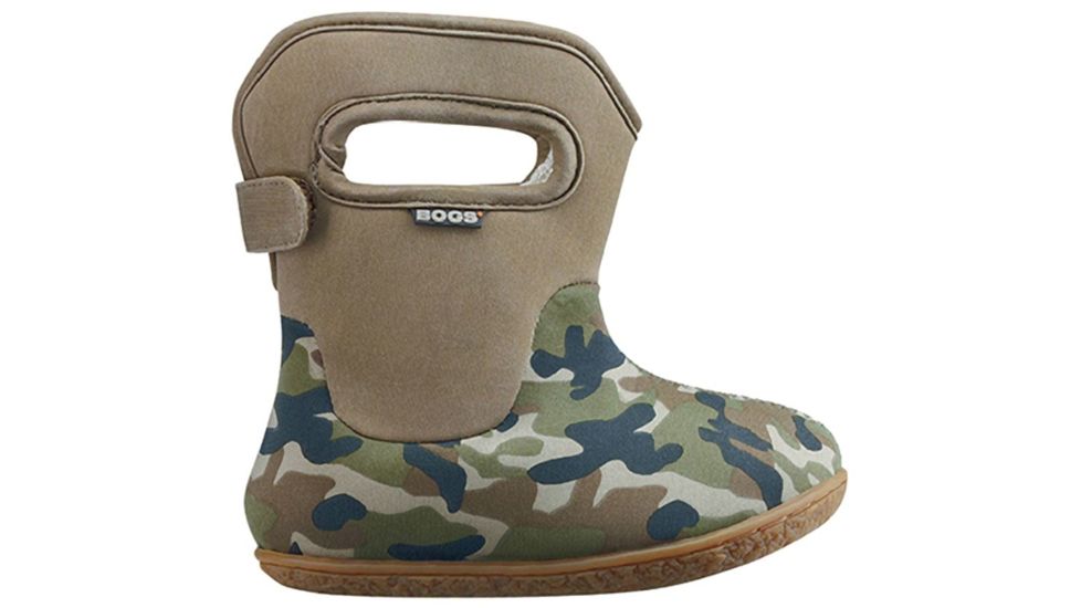 Bogs Baby Bogs Classic Camo Boot,Olive Camo,Size 4 71203-352-4