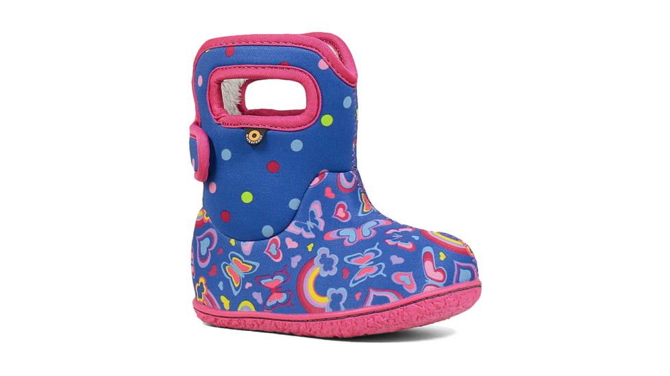 Bogs Baby Bogs Rainbows, Blue Multi, Medium, 9, 72465I-460-M- 9