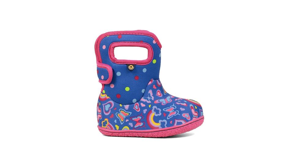 Bogs Baby Bogs Rainbows, Blue Multi, Medium, 9, 72465I-460-M- 9