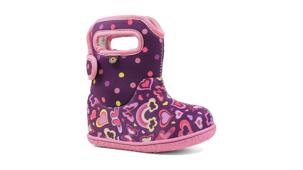 Bogs Baby Bogs Rainbows, Purple Multi, Medium, 9, 72465I-540-M- 9