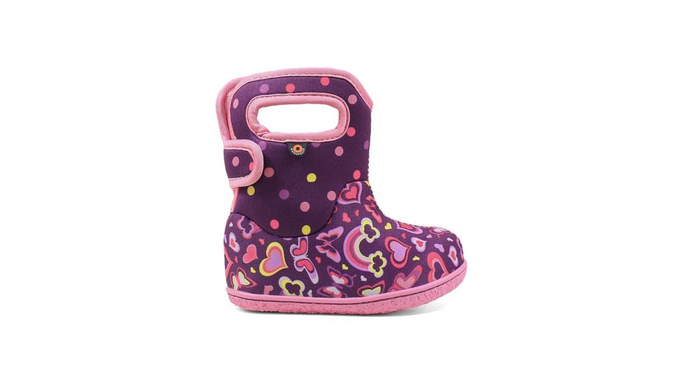 Bogs Baby Bogs Rainbows, Purple Multi, Medium, 9, 72465I-540-M- 9