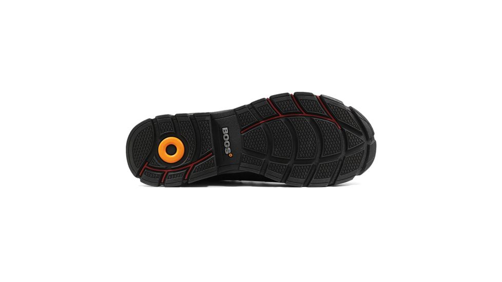 Bogs Bedrock Shell 6in Comp Toe WP Boots, Black Multi, 14, 72475CT-009-14