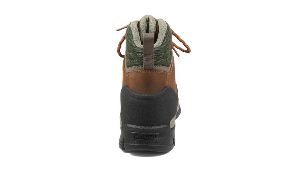 Bogs Bedrock Shell 6in Comp Toe WP Boots, Brown Multi, 7.5 US, Medium, 72475CT-249-7.5