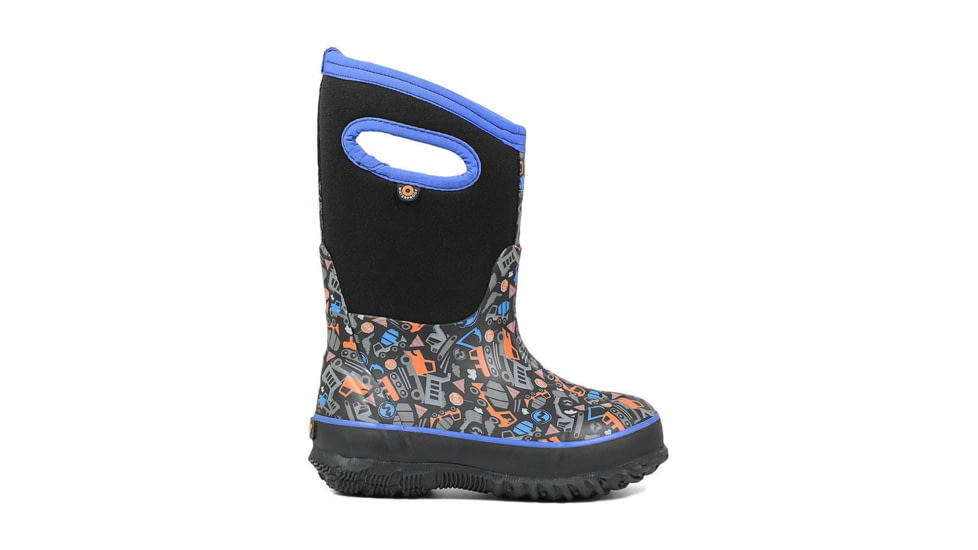 Bogs Classic Construction, Black Multi, Medium, 1, 72448-009-M- 1