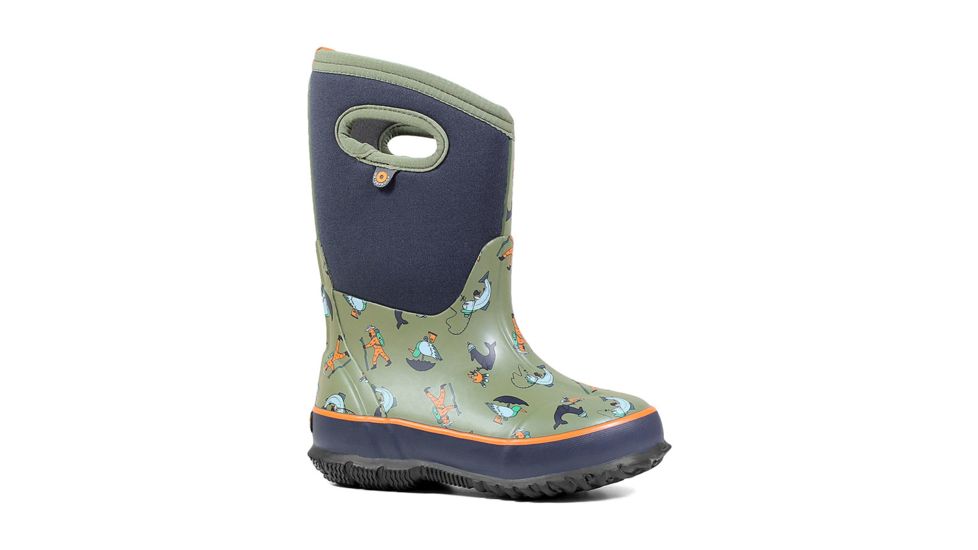 Bogs Classic Rollyn, Olive Multi, Medium, 2, 72498-302-M- 2