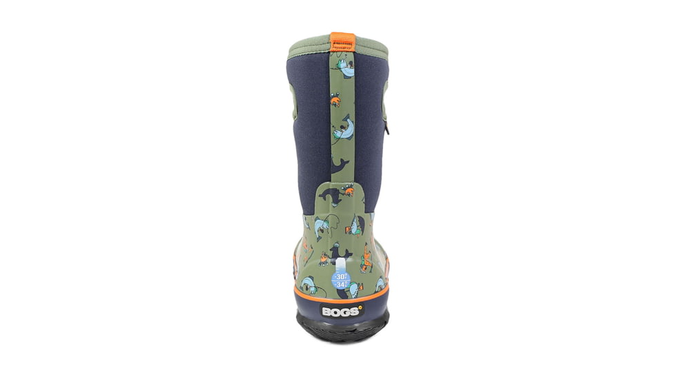 Bogs Classic Rollyn, Olive Multi, Medium, 2, 72498-302-M- 2