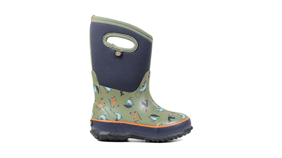 Bogs Classic Rollyn, Olive Multi, Medium, 2, 72498-302-M- 2