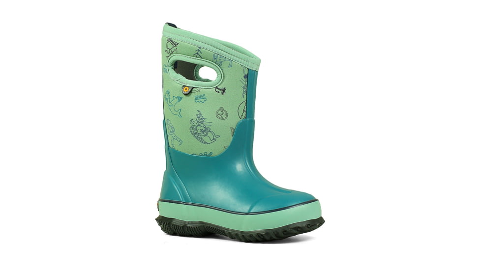 Bogs Classic Rollyn, Teal Multi, Medium, 3, 72498-448-M- 3
