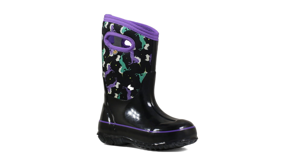 Bogs Classic Unicorns, Black Multi, Medium, 13, 72329-009-M-13