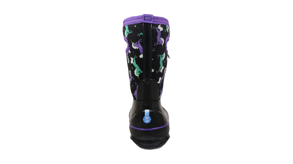 Bogs Classic Unicorns, Black Multi, Medium, 13, 72329-009-M-13