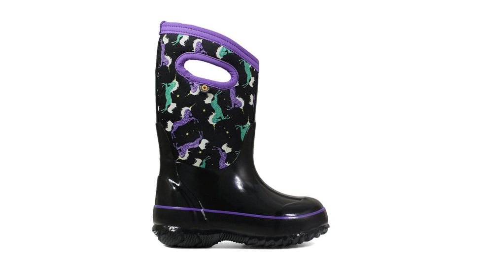 Bogs Classic Unicorns, Black Multi, Medium, 13, 72329-009-M-13