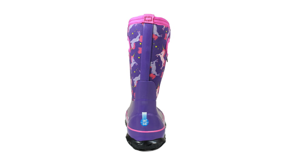 Bogs Classic Unicorns, Purple Multi, Medium, 1, 72329-540-M- 1