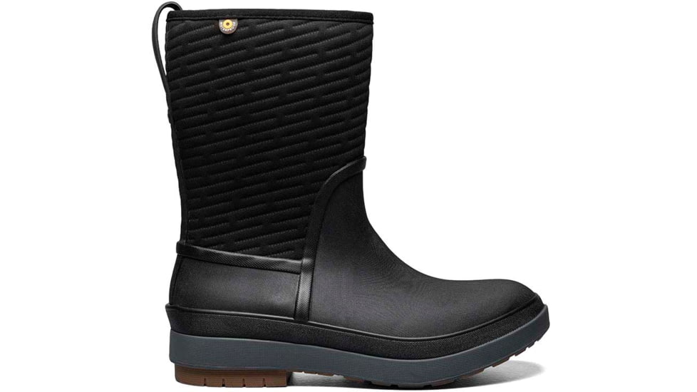 Bogs Crandall II Mid Zip Shoes - Womens, Black, 8, 72700-001-8