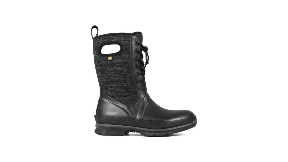 Bogs Crandall Lace Knit - Womens, Black Multi, Medium, 9, 72419-009-M- 9