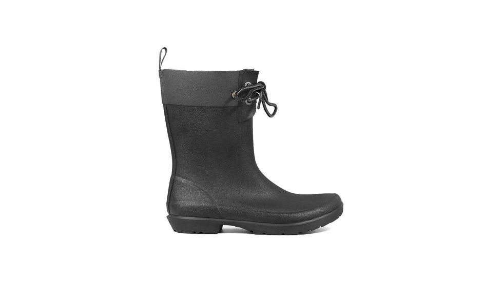 Bogs Flora 2 Eye Waterproof Boots - Womens, Black, Medium, 11, 72348-001-M11