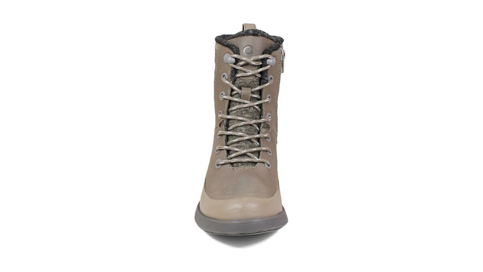 Bogs Freedom Lace Waterproof Boots - Womens, Taupe, 9, 72412-260-M-9