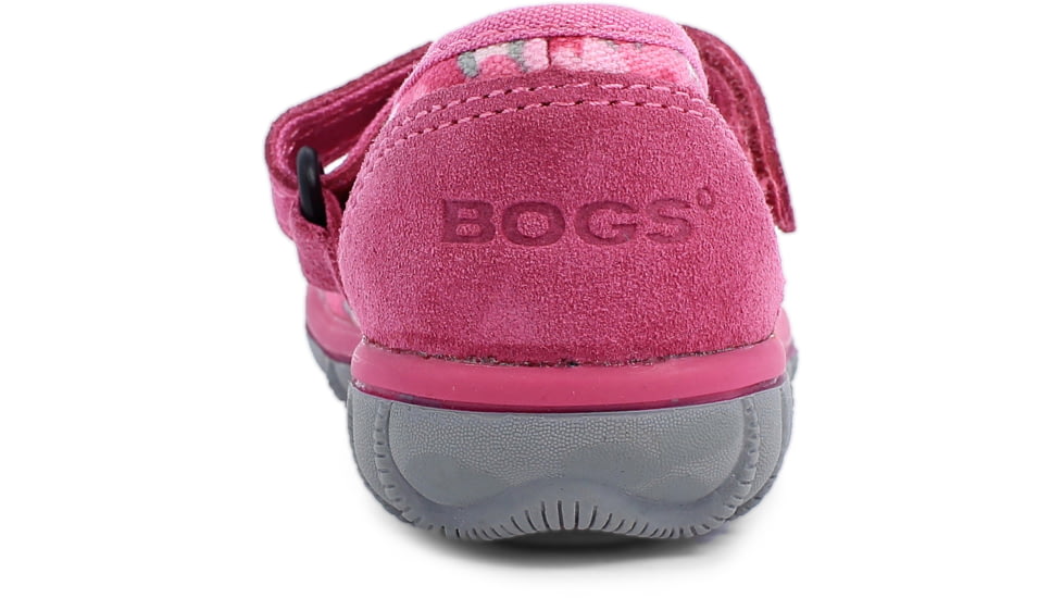 Bogs Hopscotch Mary Jane Spring Flowers Boot,Pink Multi,Size 4 71931I-690-4