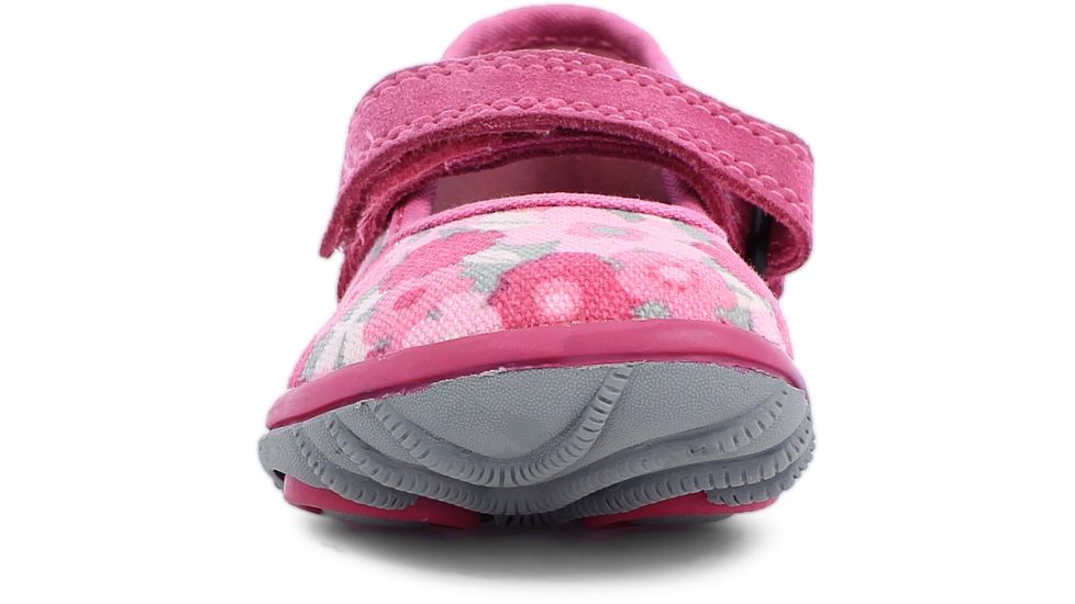 Bogs Hopscotch Mary Jane Spring Flowers Boot,Pink Multi,Size 4 71931I-690-4