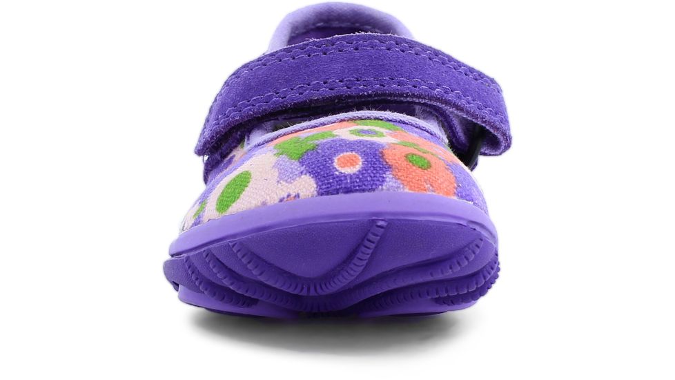 Bogs Hopscotch Mary Jane Spring Flowers Boot,Violet Multi,Size 4 71931I-546-4