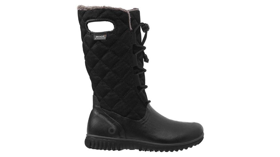Bogs Juno Tall Rubber Boot - Womens-Black-Medium-6 US, Black, 6 bog0027-Black-Medium-6 US