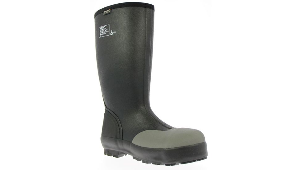 Bogs Mens Forge Fire Retardant Steel Toe Boot,Black,Size 6 71521-001-6