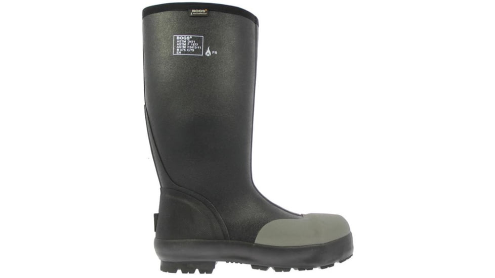 Bogs Mens Forge Fire Retardant Steel Toe Boot,Black,Size 6 71521-001-6