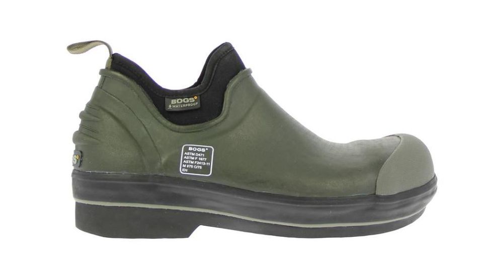 Bogs Mens Highliner Pro Low Steel Toe Boot,Olive,Size 7 71373-303-7