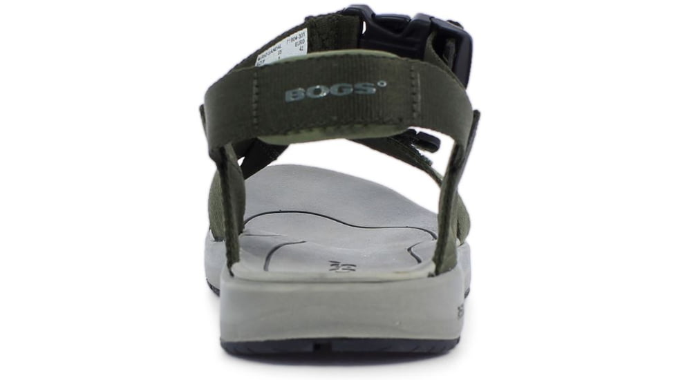Bogs Mens Rio Sandal,Dark Green,Size 8 71904S-301-8