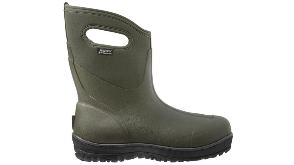 Bogs Mens Ultra Mid Boot,Army Green,Size 4 51407-343-4