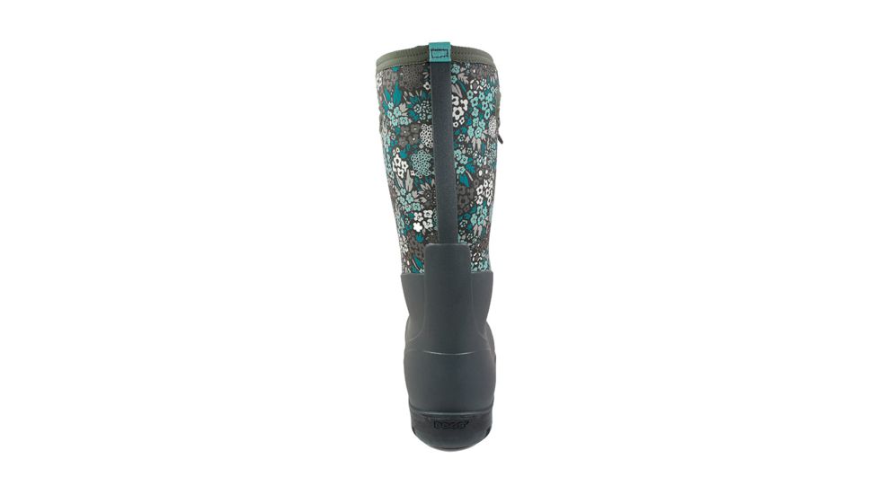 Bogs Neo Classic Tall Nw Garden - Womens, Gray Multi, Medium, 7, 72401-062-M- 7