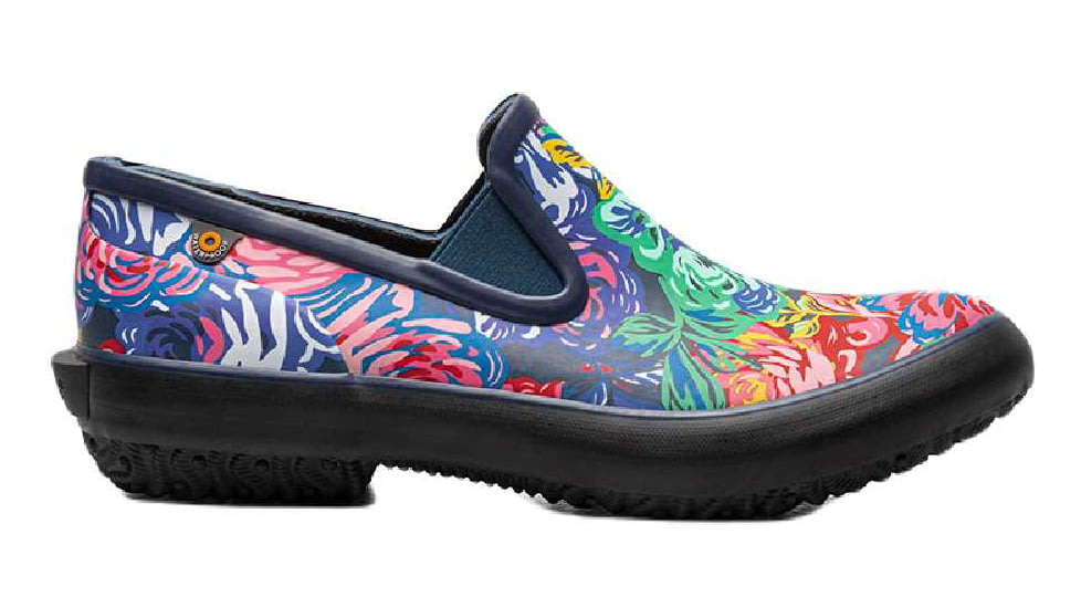 Bogs Patch Slip On Rose Garden Shoes - Womens, Rose Multi, 8, 72972-694-8
