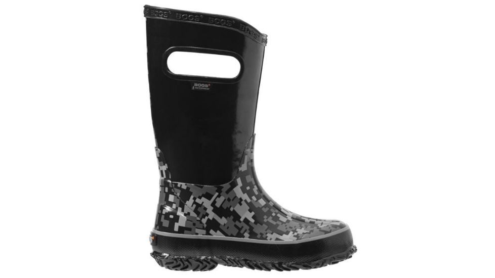 Bogs Rain Digital Camo Boot,Black Multi,Size 12 71741-009-12