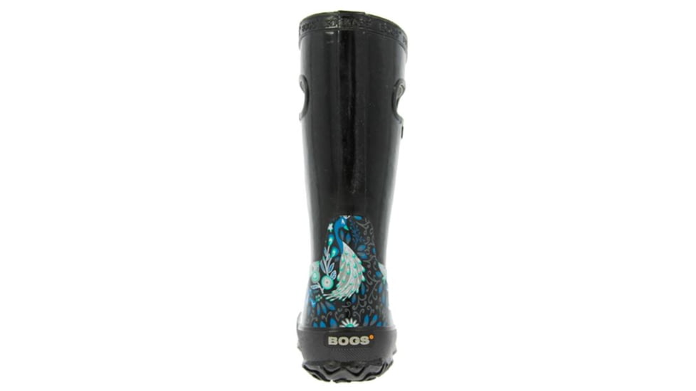 Bogs Rain Forest Boot,Black Multi,Size 1 71739-009-1