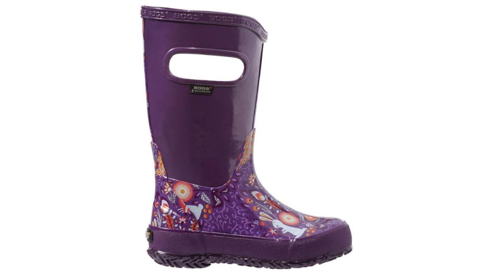 Bogs Rain Forest Boot,Grape Multi,Size 2 71739-544-2