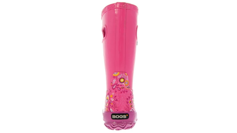 Bogs Rain Forest Boot,Pink Multi,Size 1 71739-690-1