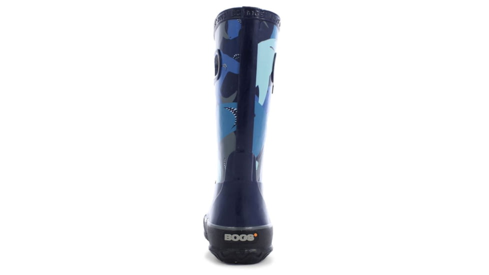 Bogs Rain Sharks Boot,Navy Multi,Size 1 71928-492-1
