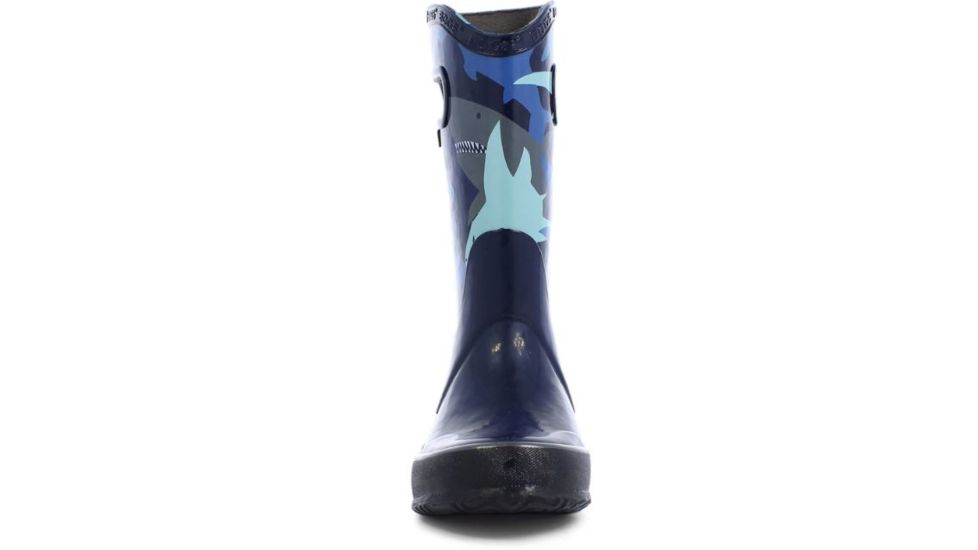 Bogs Rain Sharks Boot,Navy Multi,Size 1 71928-492-1