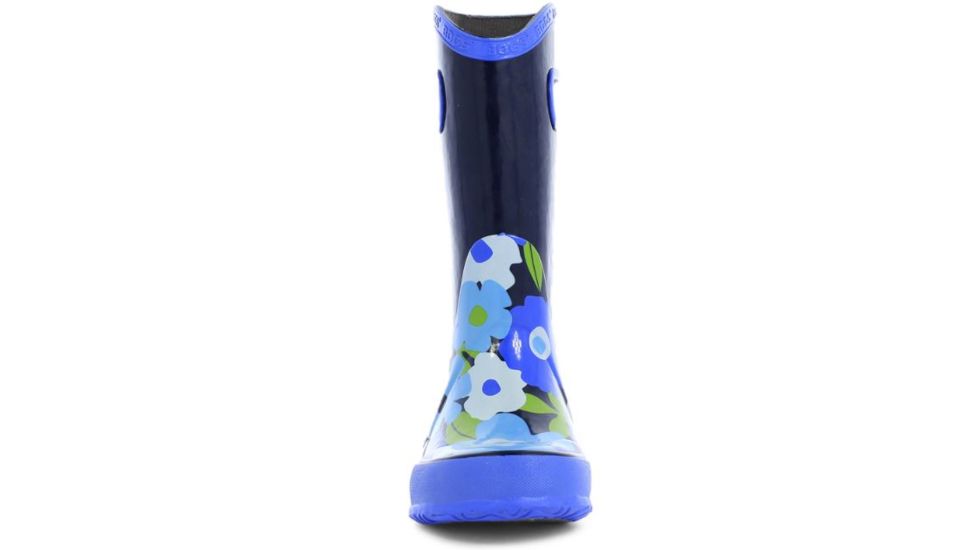 Bogs Rain Spring Flowers Boot,Navy Multi,Size 8 71927-492-8