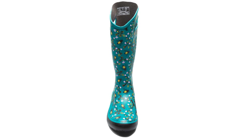Bogs Rainboot Bees Shoes - Womens, Dark Turquoise, 10, 72977-442-10