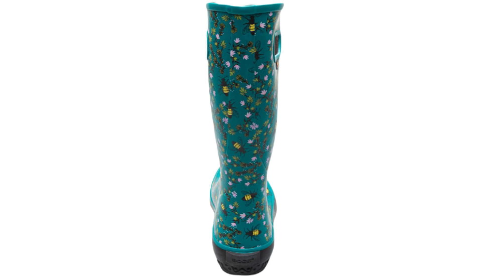 Bogs Rainboot Bees Shoes - Womens, Dark Turquoise, 10, 72977-442-10