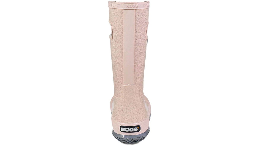 Bogs Rainboot Glitter Shoes - Girls, Rose Gold, 4, 72399-689-4