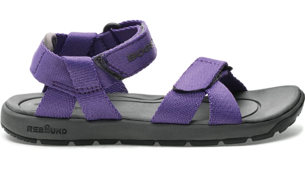 Bogs Rio Solid Sandal,Violet,Size 1 71919K-531-1