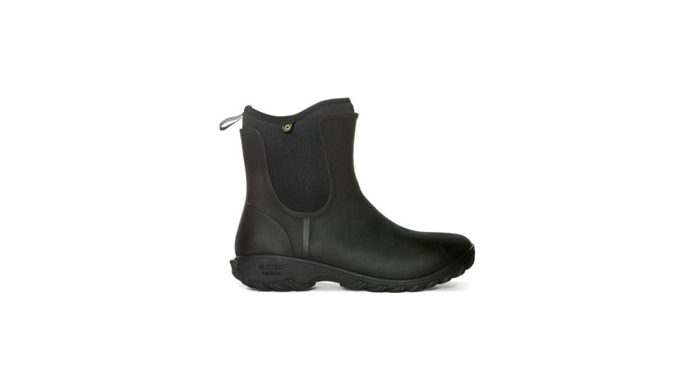 Bogs Sauvie Slip On Boot - Womens, Black, 6, 72203-1-M-6