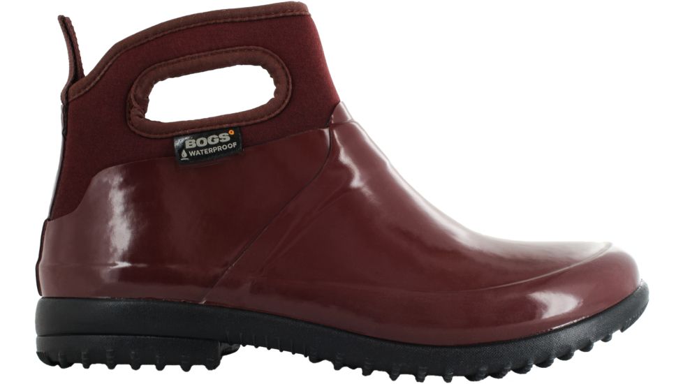 Bogs Seattle Mid Rubber Boot - Womens-Raisin-Medium-6