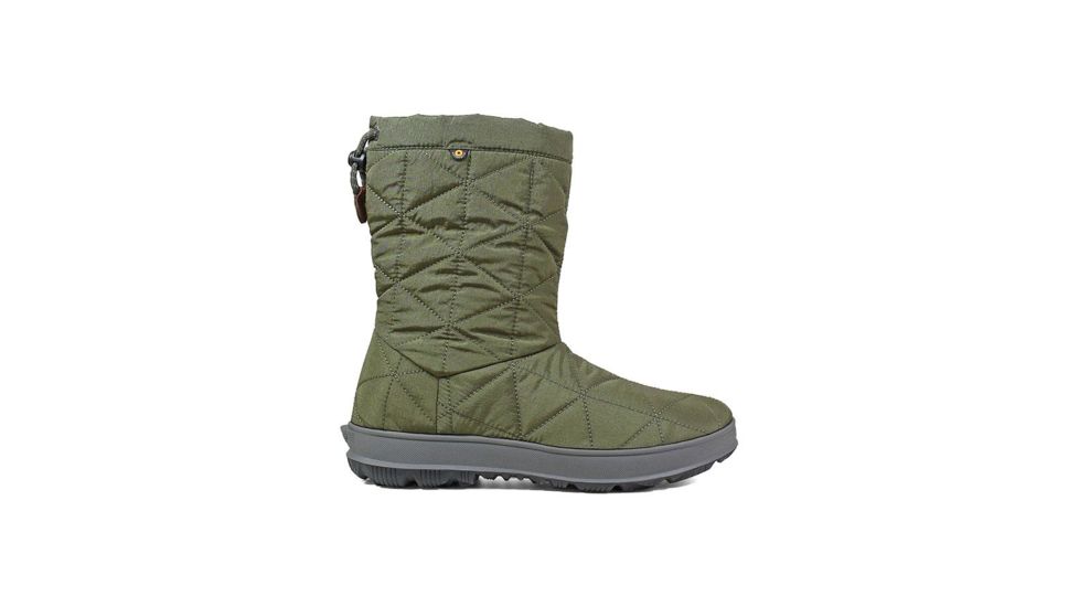 Bogs Snowday Mid - Womens, Dark Green, Medium, 11, 72238-301-M-11